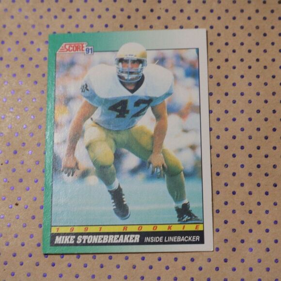 Mike Stonebreaker #319 Football Card - Picture 1 of 2